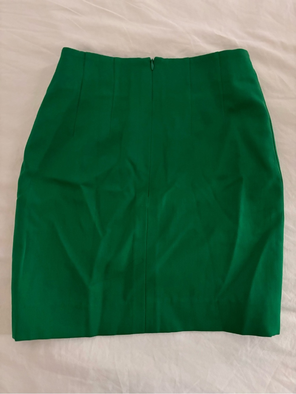 Classic Green Pencil Skirt - Women's Tailored mini skirt